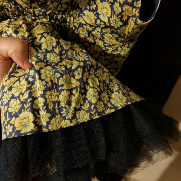 Free People Floral Tulle Summer Dress - Picture 4 of 5